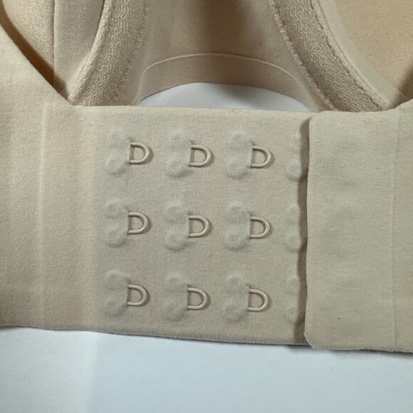 Aerie Bra 34DDD SMOOTHEZ Sands Underwire Full Coverage Lightly Lined T Shirt NWT - Picture 3 of 11